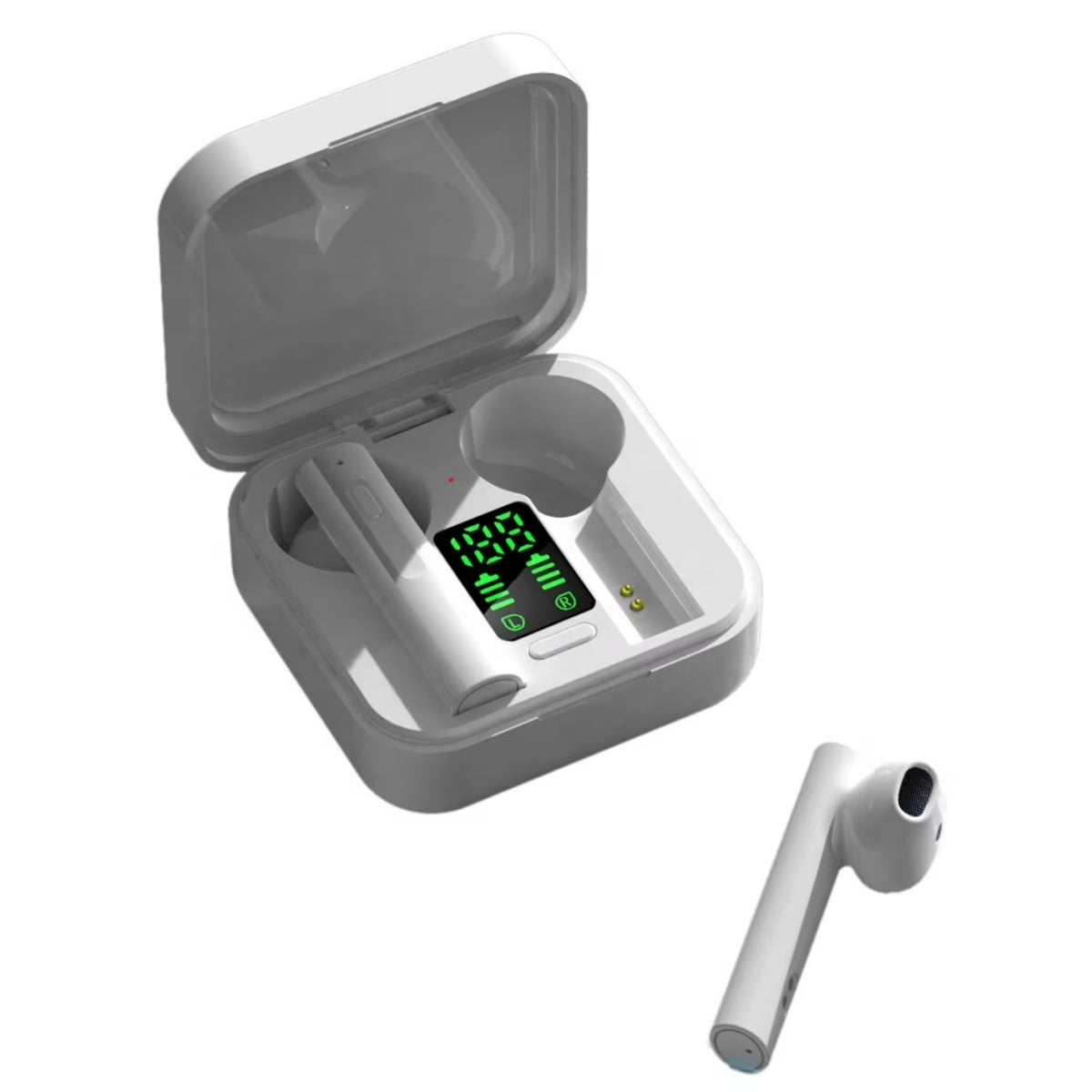 Air6 Pro TWS Wireless Bluetooth Headset Cool New Fash LCD Handsfree Earbuds In Ear Sports Waterproof Sweat Proof Headphone