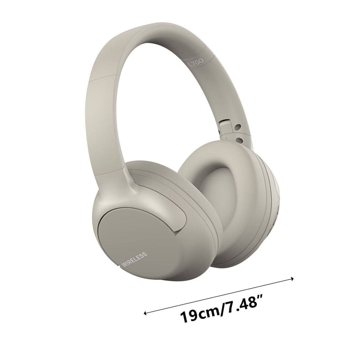 Bluetooth Headphones, 120H Playtime Headphones Wireless Bluetooth with 3 EQ Modes