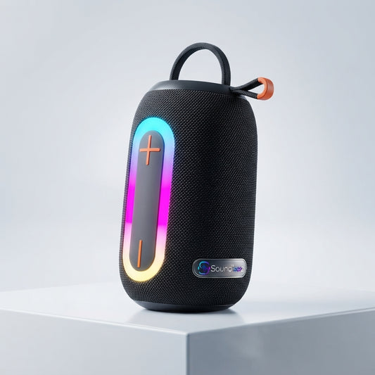 Portable Bluetooth Speaker, IPX7 Waterproof, Wireless, Big Sound, Deep Bass, Dual Pairing, 30H Playtime