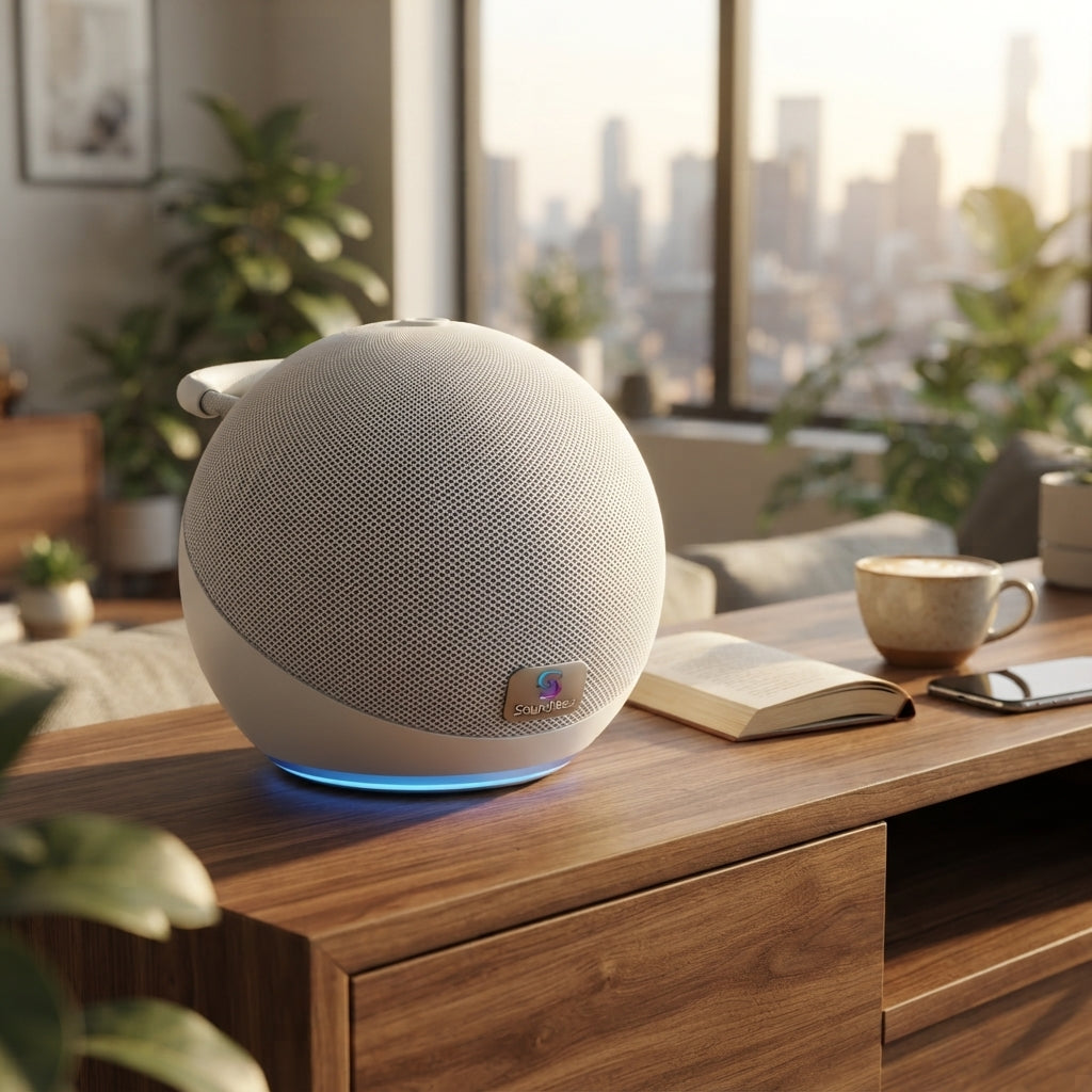5th Generation Alexa smart Speaker with RGB Lighting & Wireless Subwoofer Base